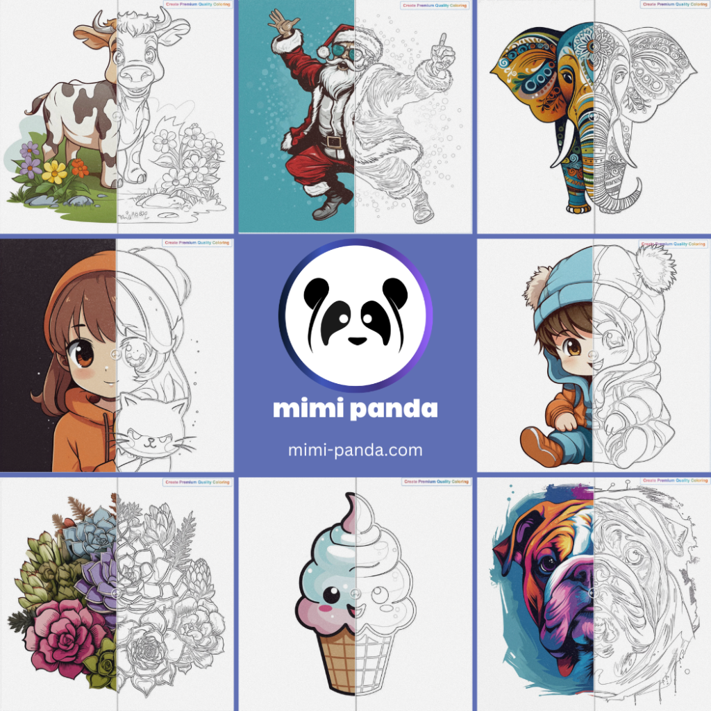 Discover the Fun of Custom Coloring Pages with Mimi Panda