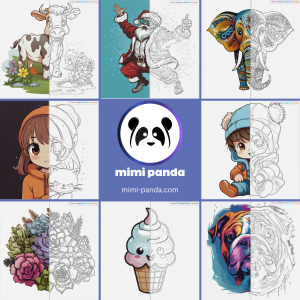 Discover the Fun of Custom Coloring Pages with Mimi Panda